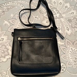 Black crossbody bag